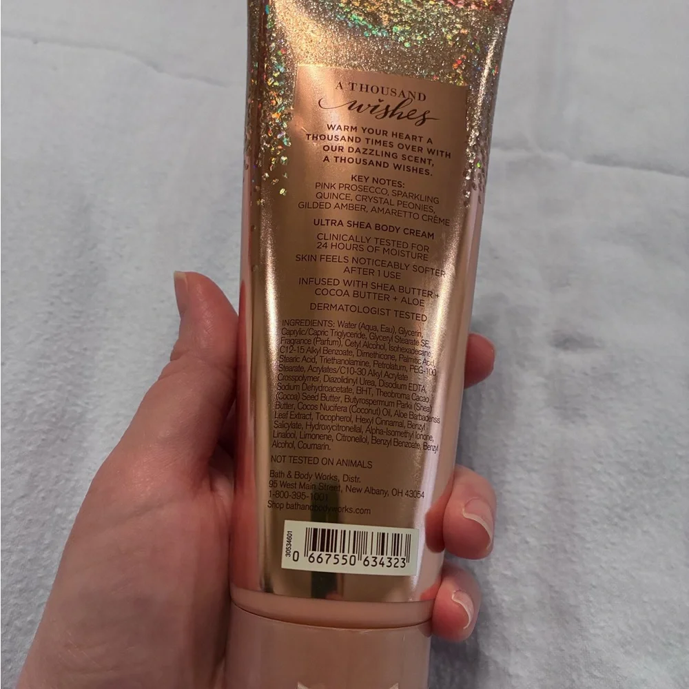Bath & Body Works “A Thousand Wishes”Body Cream - 8 oz - Picture 2 of 3
